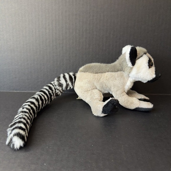 SOS Save our Space Ring Tailed Lemur 2003 Stuffed Animal/Plush 12" CLEAN-VTG - Picture 2 of 12